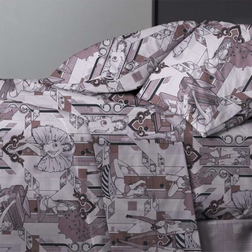 RARE! NO LONGER MADE! Vice Merchants unopened NWT queen sheet set